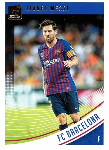 2018-19 Panini Donruss 1 Lionel Messi Soccer Card