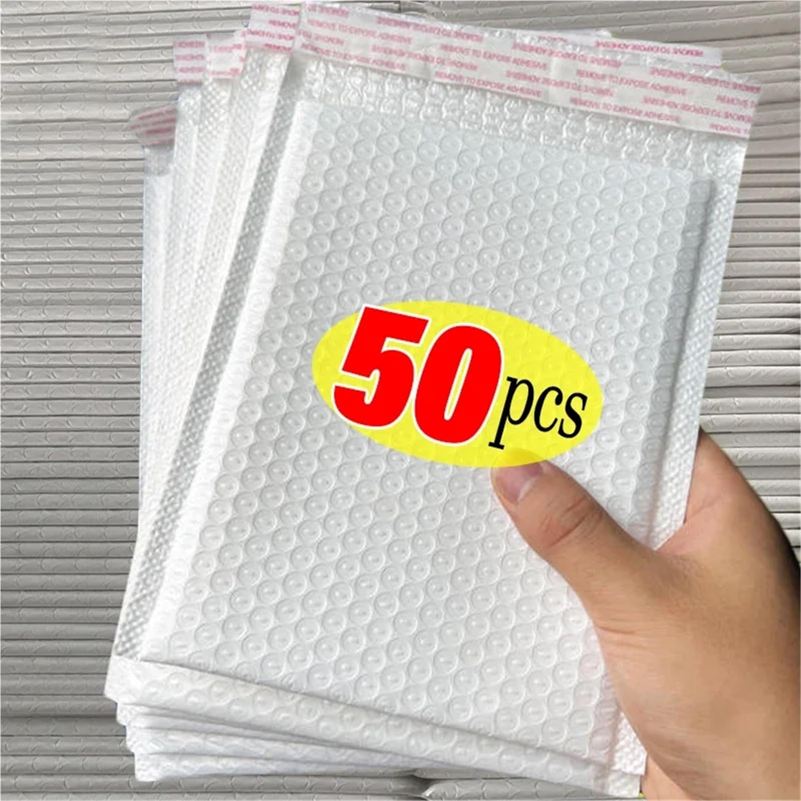 Koperty Bąbelkowe Biały Czarny Wiele Rozmiarów 10 20 30 50 Szt(Black- 18x23cm,50PCS)