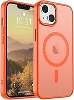 Vista 955 de SUPFINE Funda magnética para iPhone 11 (compatible con MagSafe) (protección contra caídas de grado militar), translúcida mate a prueba de golpes