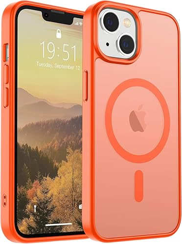 Miniatura 955 de SUPFINE Funda magnética para iPhone 11 (compatible con MagSafe) (protección contra caídas de grado militar), translúcida mate a prueba de golpes