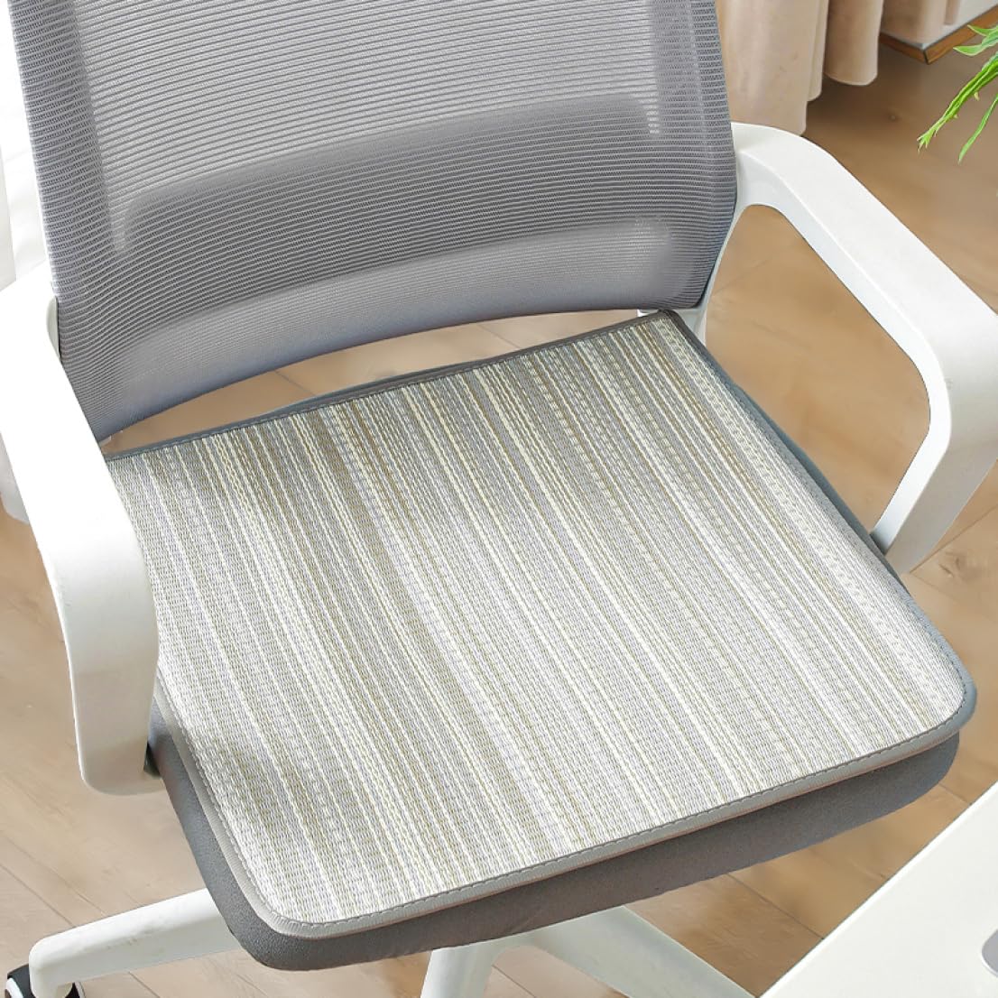 Amazon.co.jp: [ムリョ] 座布団 椅子用 カラー6 マット い草 涼しい 夏