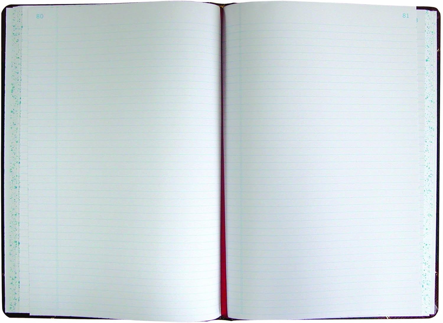 National Brand Record Book, Black Ultima, 13.75 x 8.375 inches, 500 Pages (A9500R)