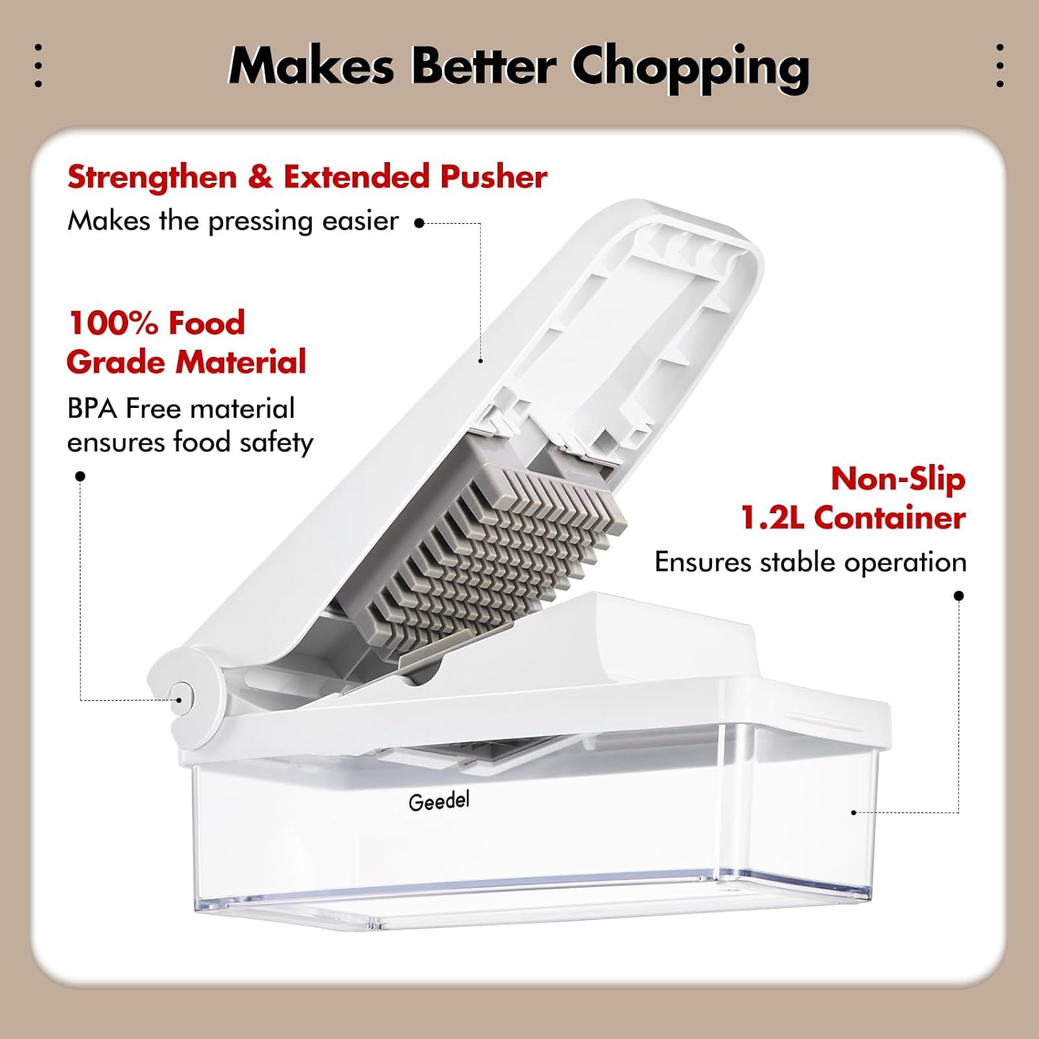 Food Chopper and Vegetable Chopper Bundle