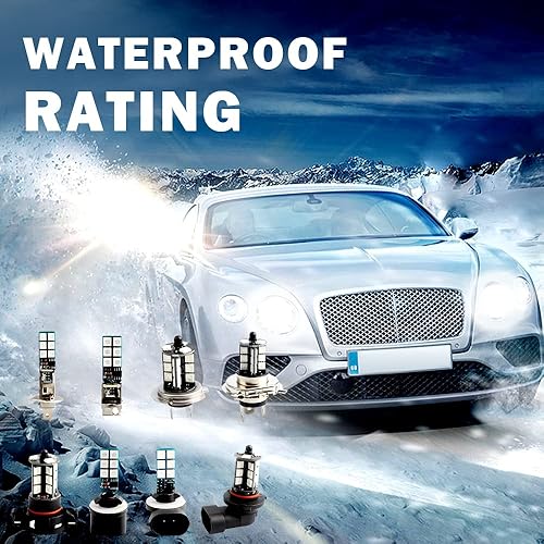 Miniatura 5 de 881 bombillas LED antiniebla, alta potencia 12SMD 7000K 4000LM superbrillantes luces traseras o luces de conducción diurna (lámparas DRL), control