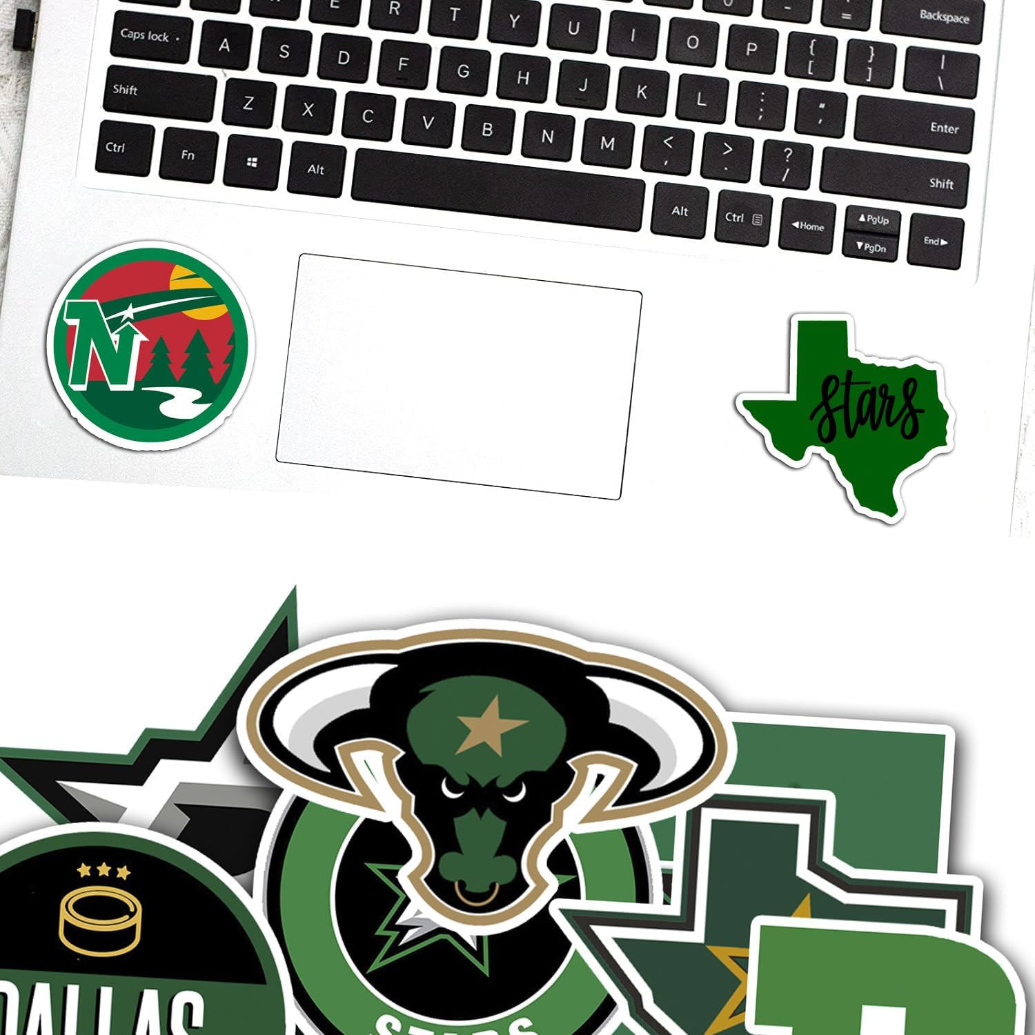 25 PCS Dallas American Stars Hockey Stickers for Water Bottle, Laptop, Bicycle, Computer, Motorcycle, Travel Case, Car Decal Decoration Sticker - Image 3
