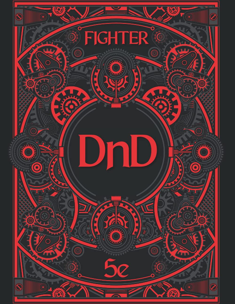 Fighter DND Notebook: 150 page journal | RPG character & spell pages | perfect journal for 30+ adventures