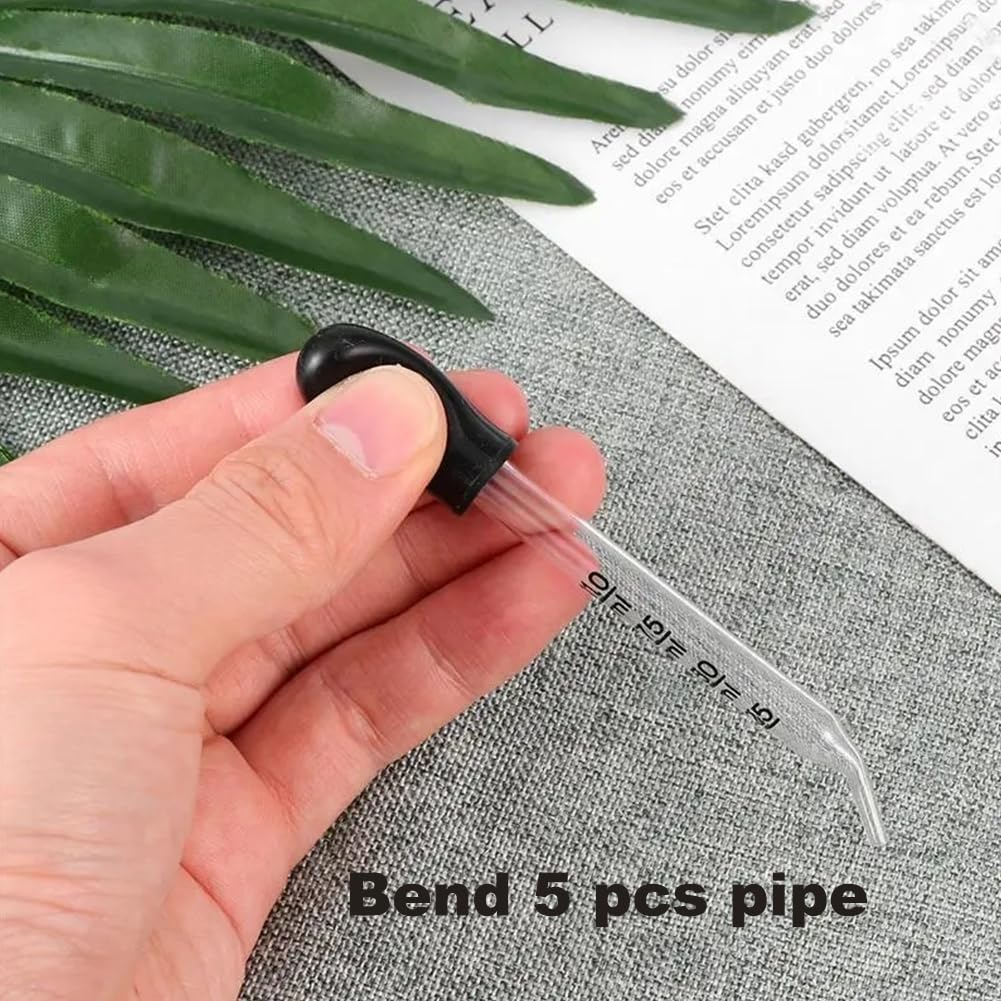 Szklana pipeta z kroplomierzem, 1 ml, szklana pipeta z gumową głowicą, kroplomierz do szkła, pipeta w płynie, pipeta kroplowa 1 ml, do olejków eterycznych, makijażu, do płynnych roślin