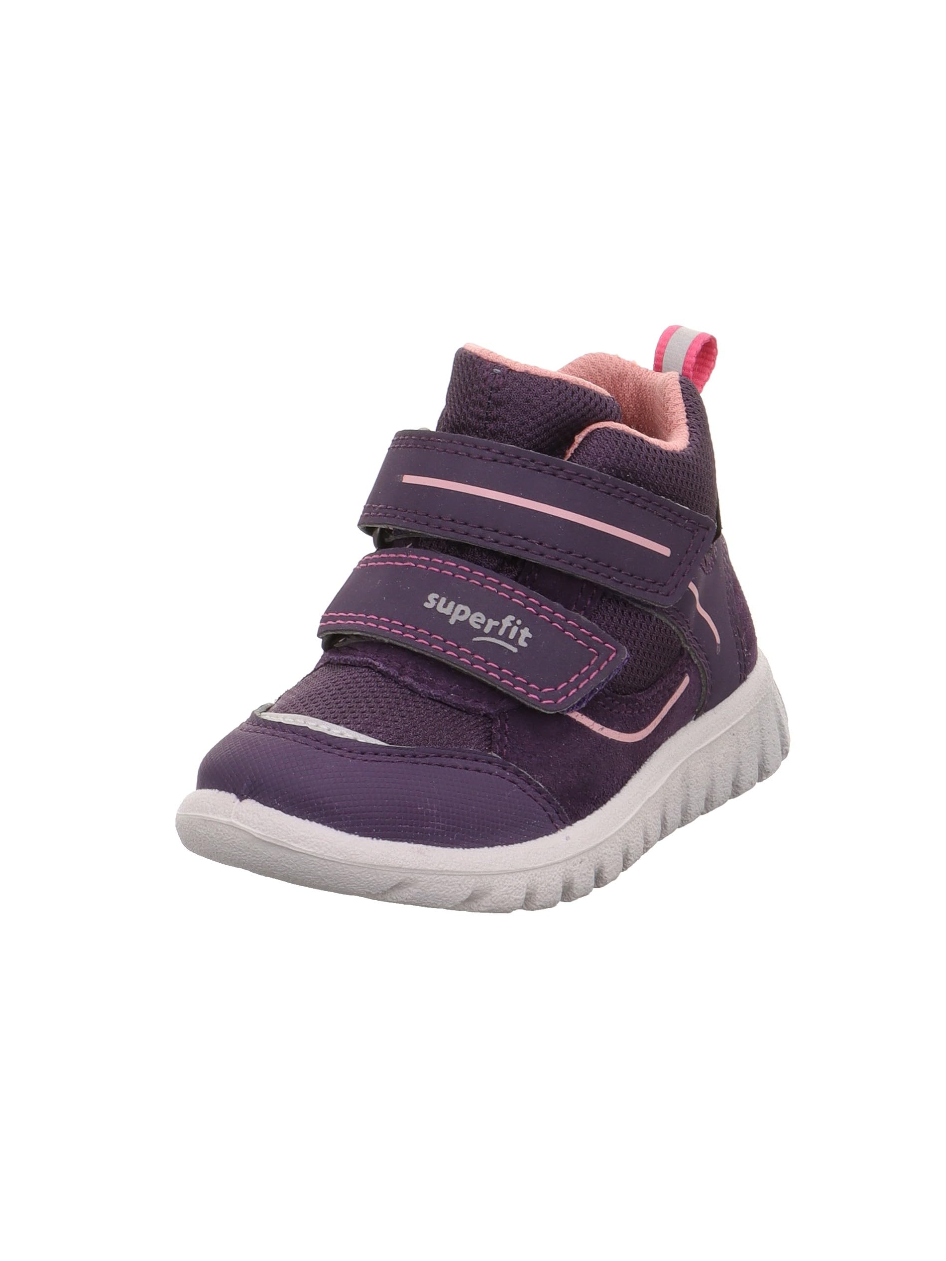 Superfit Girls' Sport7 Mini Trainers, Purple Pink 8500, 4.5 UK Child