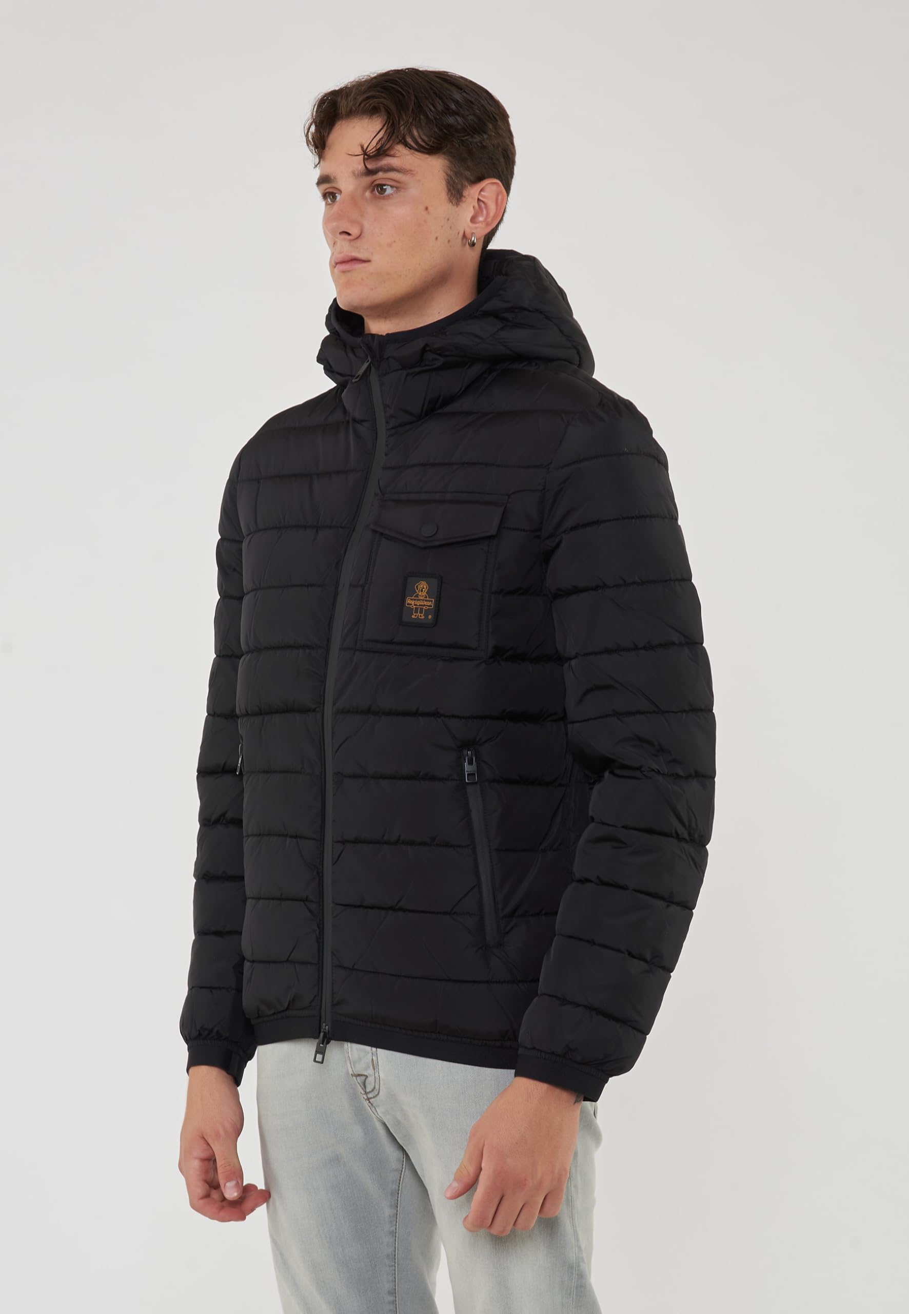 RefrigiWear Piumino Uomo Modello Josh Nero