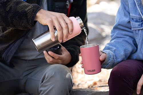 Miniatura 14 de CamelBak MultiBev - Botella de agua aislada de acero inoxidable y taza de viaje