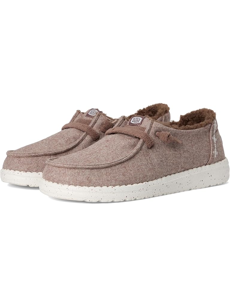 Brown Hey Dude Wendy Wool Cozy