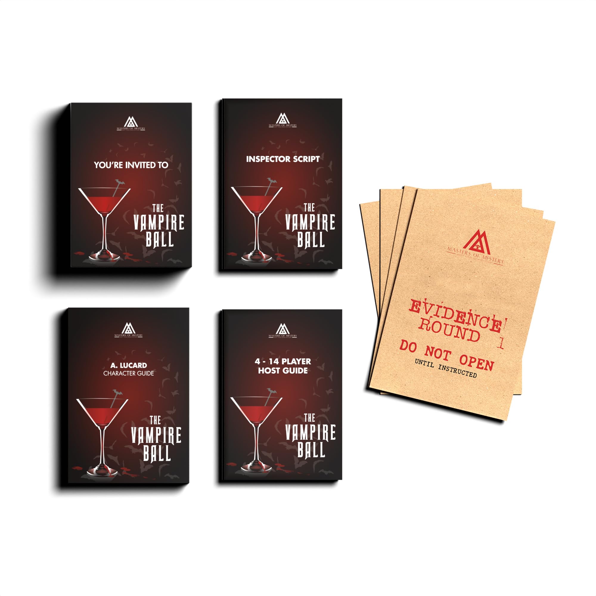 Replay-able Vampire Ball Murder Mystery Dinner Party Game for Up to 20 Adults, Host A Halloween Game Night, Dracula Themed - Image 2