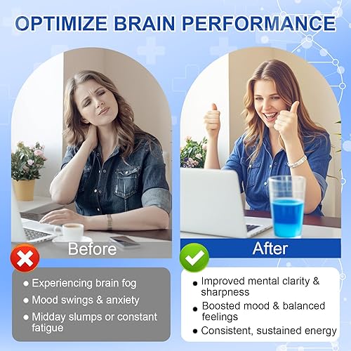 Miniatura 6 de Azul de metileno grado farmacéutico, gotas de azul de metileno para la salud cerebral y apoyo energético, sin formaldehído, sin alcohol, sin gluten,