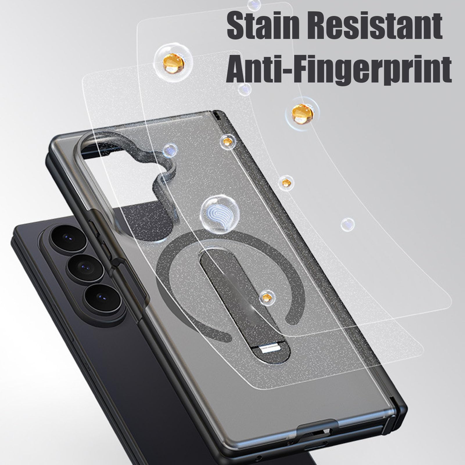 Magnetica Custodia Per Samsung Galaxy Z Fold 8 Ultra, Supporto Regolabile