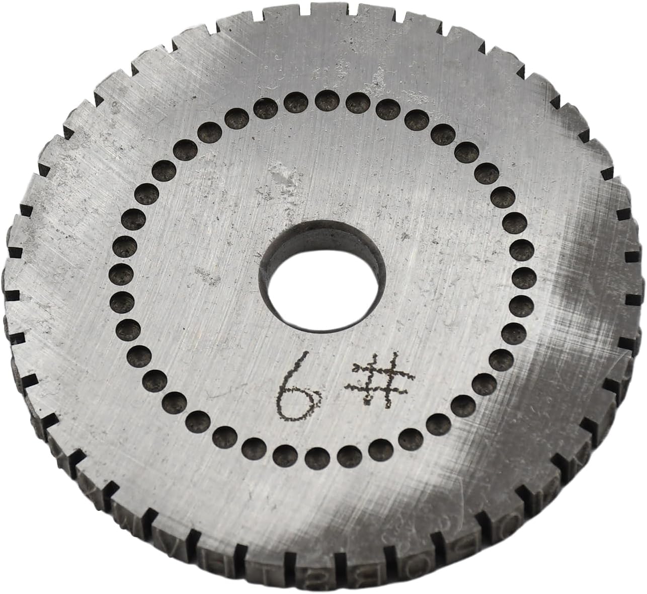 Sogoparts 6mm Letter Wheel Compatible with Semi-Automatic Sheet Embosser Metal Stamping Printer