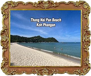 Thong NAI Pan Beach KOH Phangan Thailand Tourist Souvenir Fridge Magnet City Attractions Refrigerator Decorative Magnets