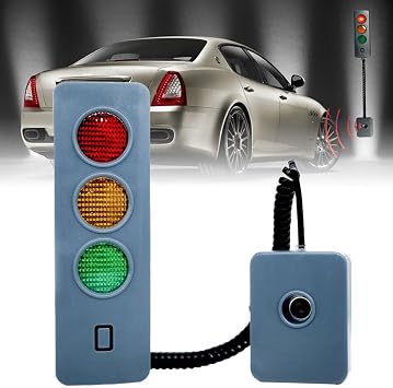 Car LED Parking Sensor Collision Prevention Warning - Traffic Signal Garage Safety Parking Warning Alarm Device Car Exterior Accessories