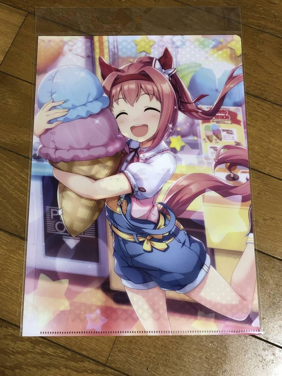 Amazon.co.jp: クリアファイル ウマ娘 ハルウララ うらら〜な休日 