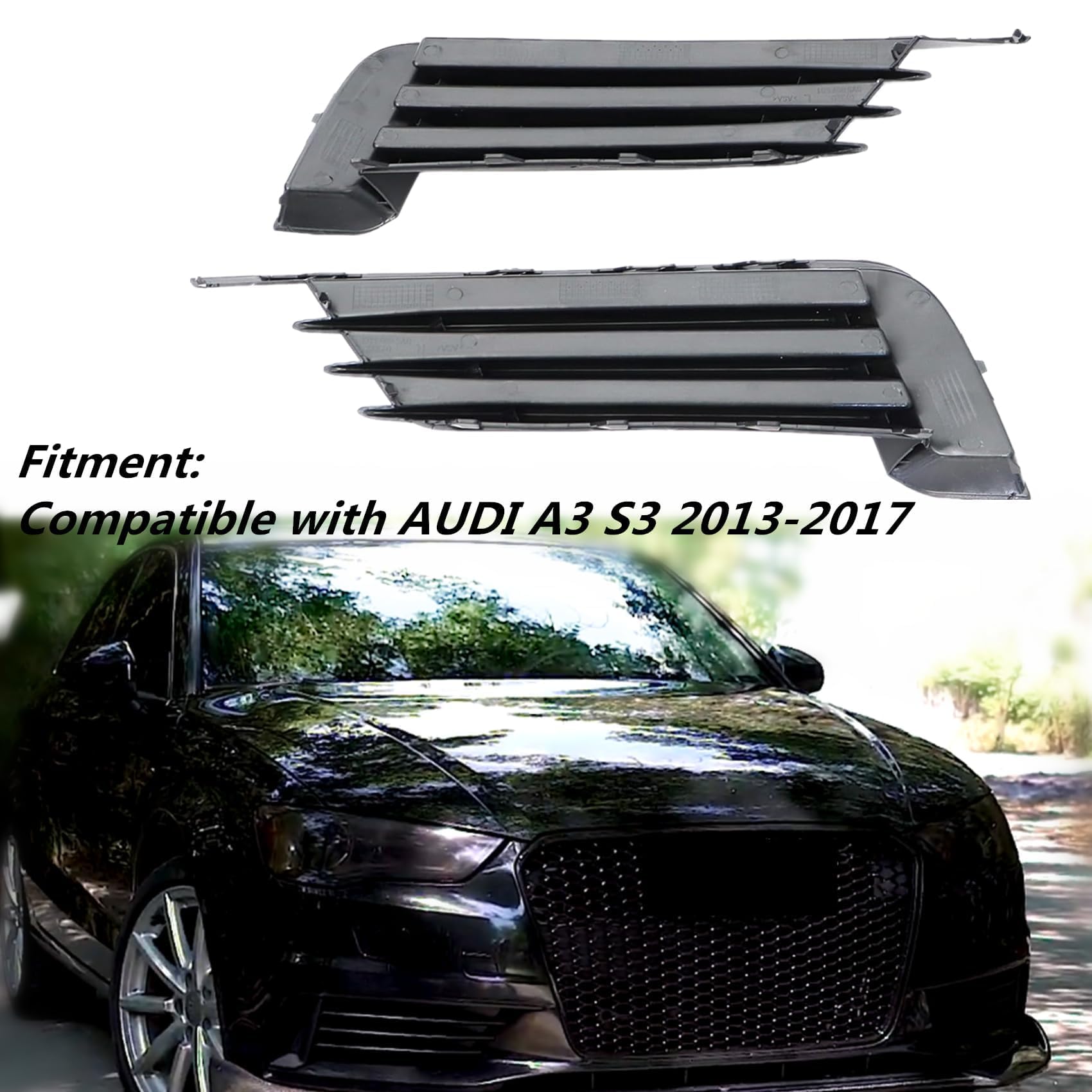 Amazon.com: Priprilod 1 Pair Front Left & Right Side Lower Bumper  