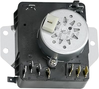 W10185982 Dryer Timer, WPW10185982 Dryer Time Replacement Compatible with Whirlpool, Maytag, KitchenAid, Jenn-Air, Amana, Magic Chef, Admiral, Norge, Replaces WPW10185982, AP6016541, PS11749831