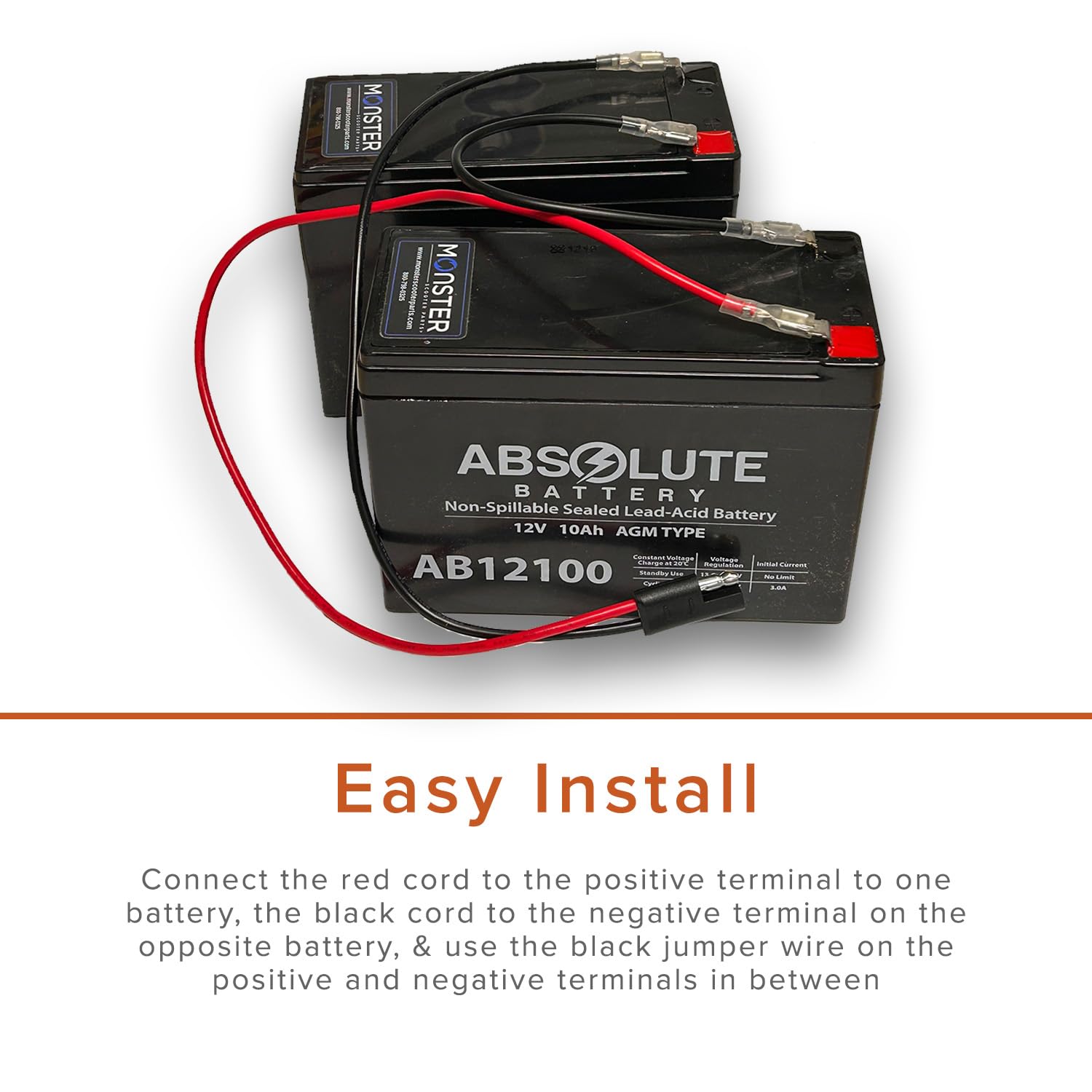 Amazon | AlveyTech 24ボルトバッテリー配線ハーネスキット