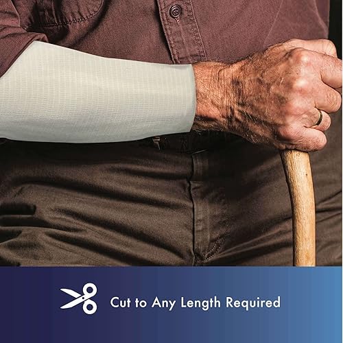 Miniatura 8 de KinGrip - Vendajes elásticos tubulares de soporte de Kinship Comfort Brands Tubular Bandage protege la piel frágil sin látex para el cuidado de