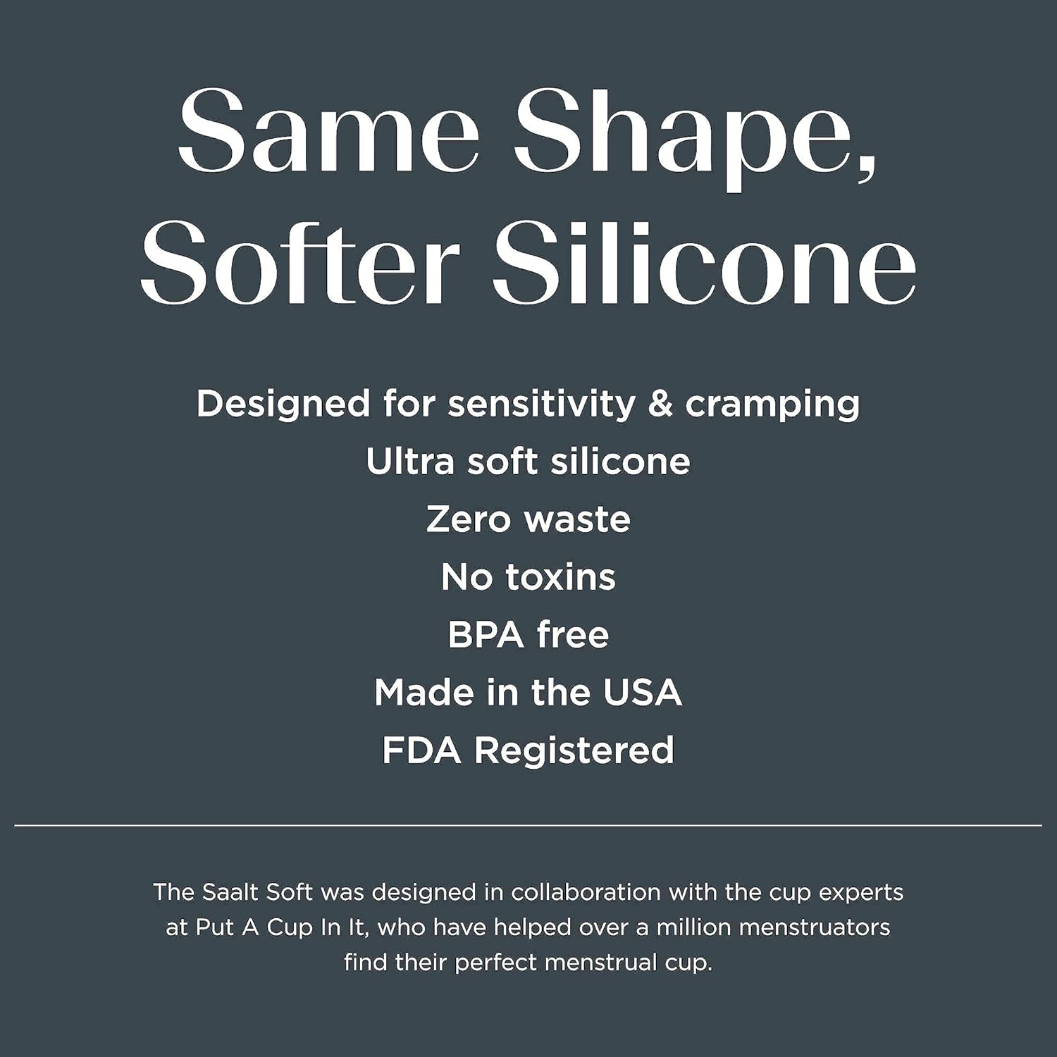 Saalt Soft Menstrual Cup 2-Pack & Saalt Cup Wash - Premium Reusable Medical Grade Silicone Cup & Wash Bundle