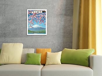 Amazon.com: Japan - Mount Fuji in Spring - Cherry Tree Blossoms Amazon.com: Japan - Mount Fuji in Spring - Cherry Tree Blossoms