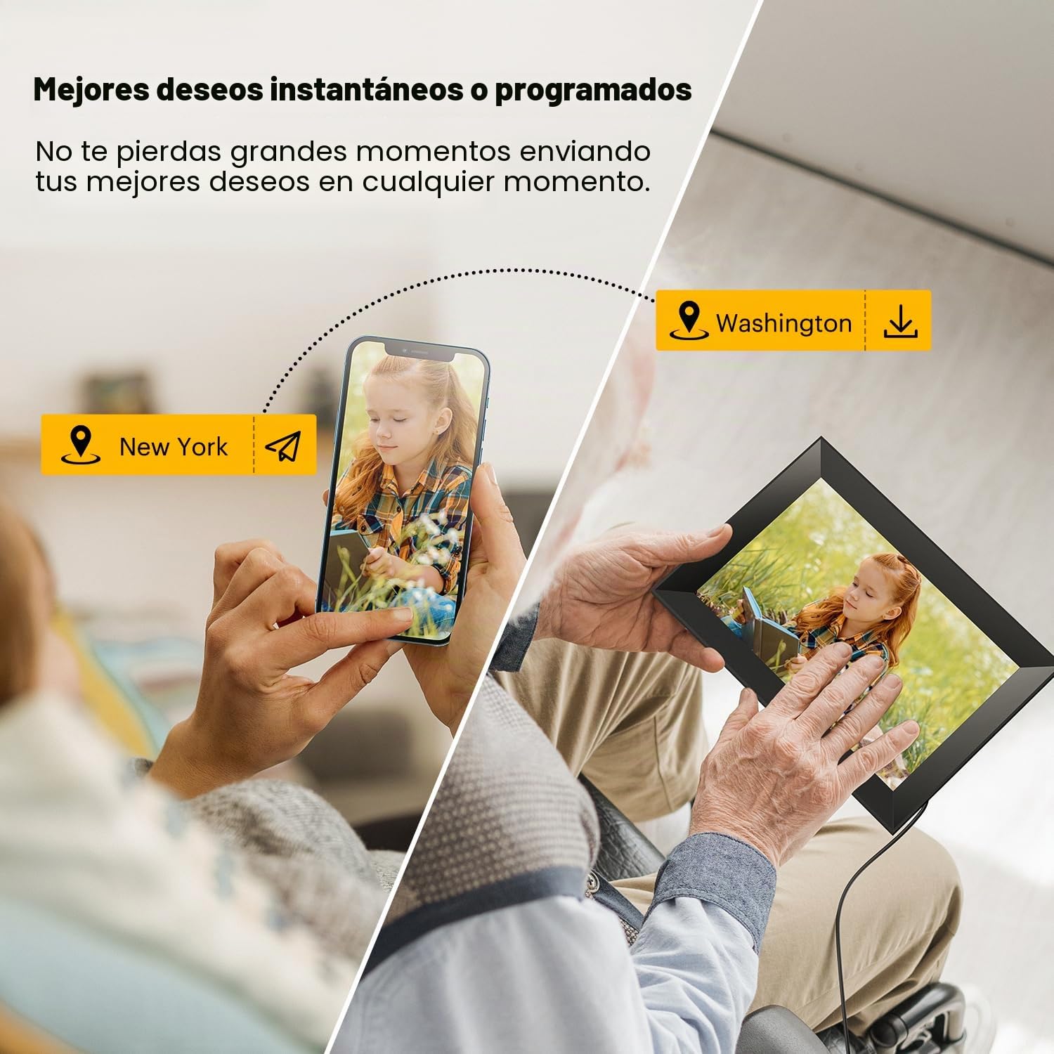 Kodak Marcos Fotos Digitales WiFi de 10.1 Pulgadas con Pantalla Táctil IPS en Alta Definición, 32 GB RAM y Capacidad de Compartir Fotos y Videos Mediante la App