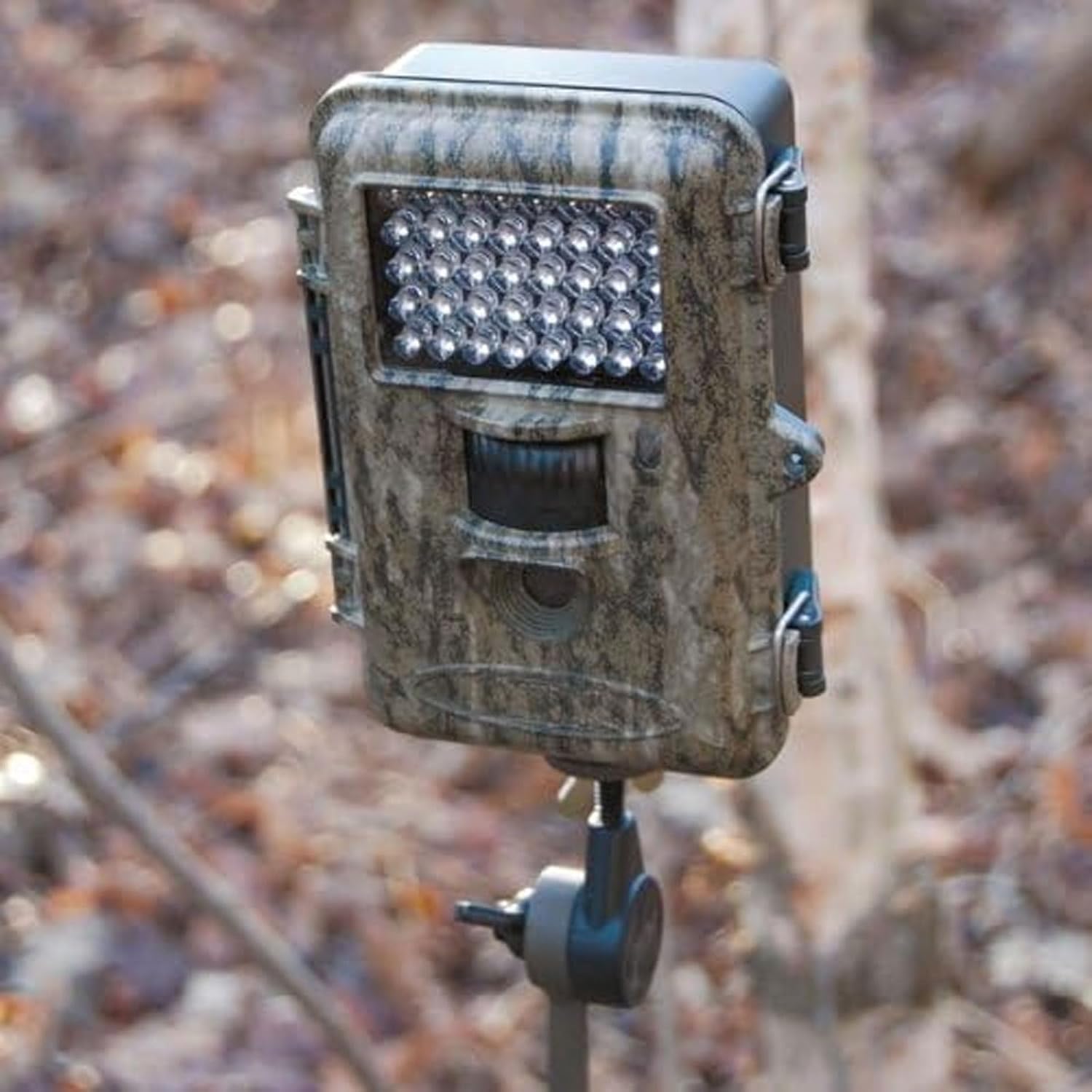 HME Trail Camera Holder Post Compact Sturdy Adjustable Design Easy Installation & Versatile Compatibility