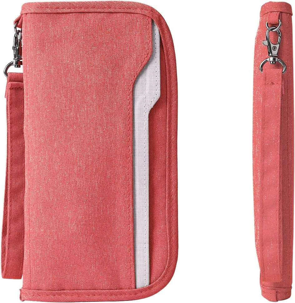 Samsonite RFID Zip Close Travel Wallet, Black, One Size