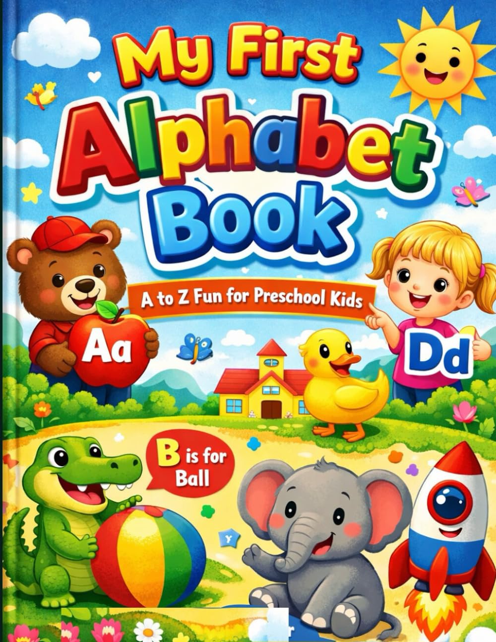 Alphabet Tracing & Coloring Book ABC (Drawing Book)