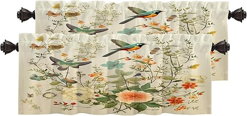 Miniatura 648 de Cenefas de cocina modernas con patrón de cobre marrón dorado para ventanas, cenefas opacas abstractas de marcas de arañazos y cortinas opacas