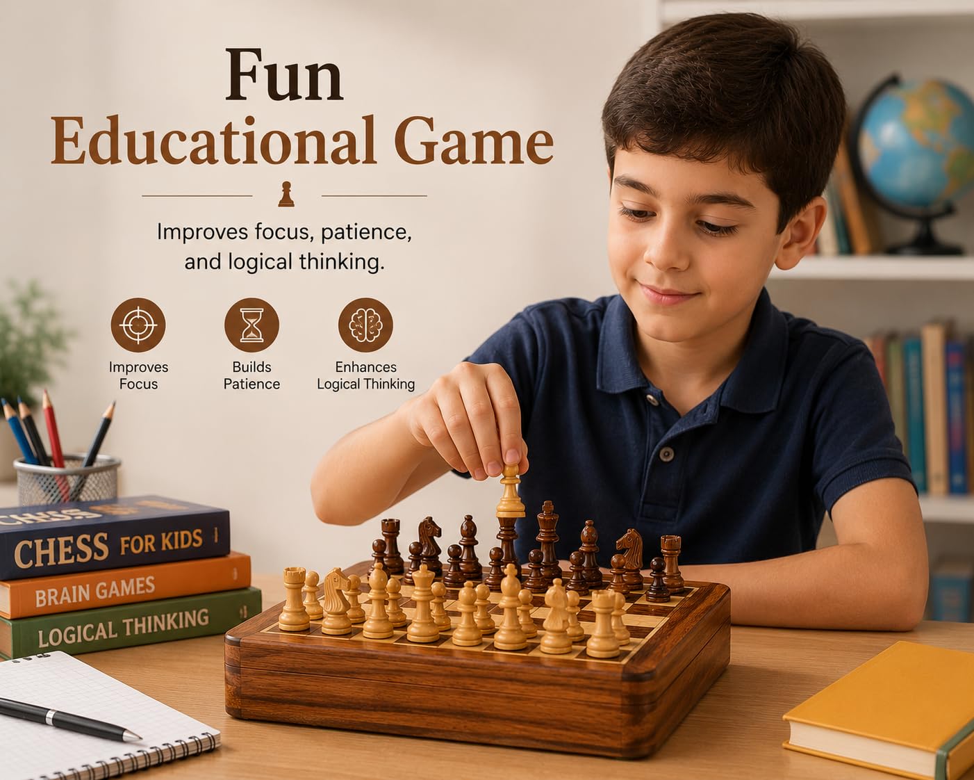 Handgefertigtes, personalisiertes Luxus-Schach-Set für Herren, personalisiertes Geschenk, magnetisches Holzschach-Set, Reise-Schachspiele, Geburtstagsgeschenk, Schachgeschenk, 12,7