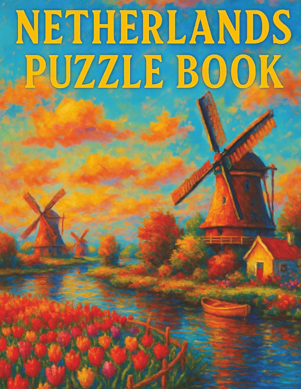 Netherlands Puzzle Book: Explore Dutch Culture Through Fun Crosswords, Word Games & Trivia – A Travel Puzzle Book for Curious Minds