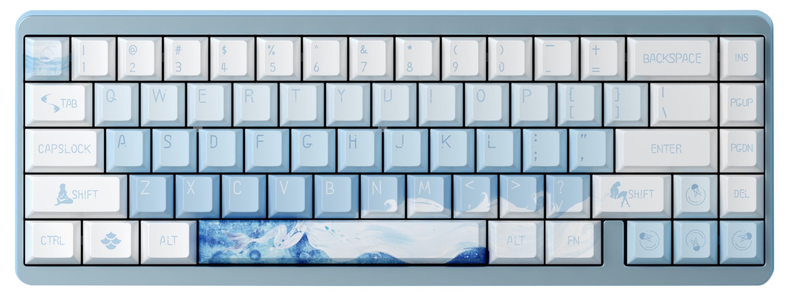 Amazon | アミロ vm-vyu67-a109-gvmw Ariel Muse65 HE Metal Keyboard