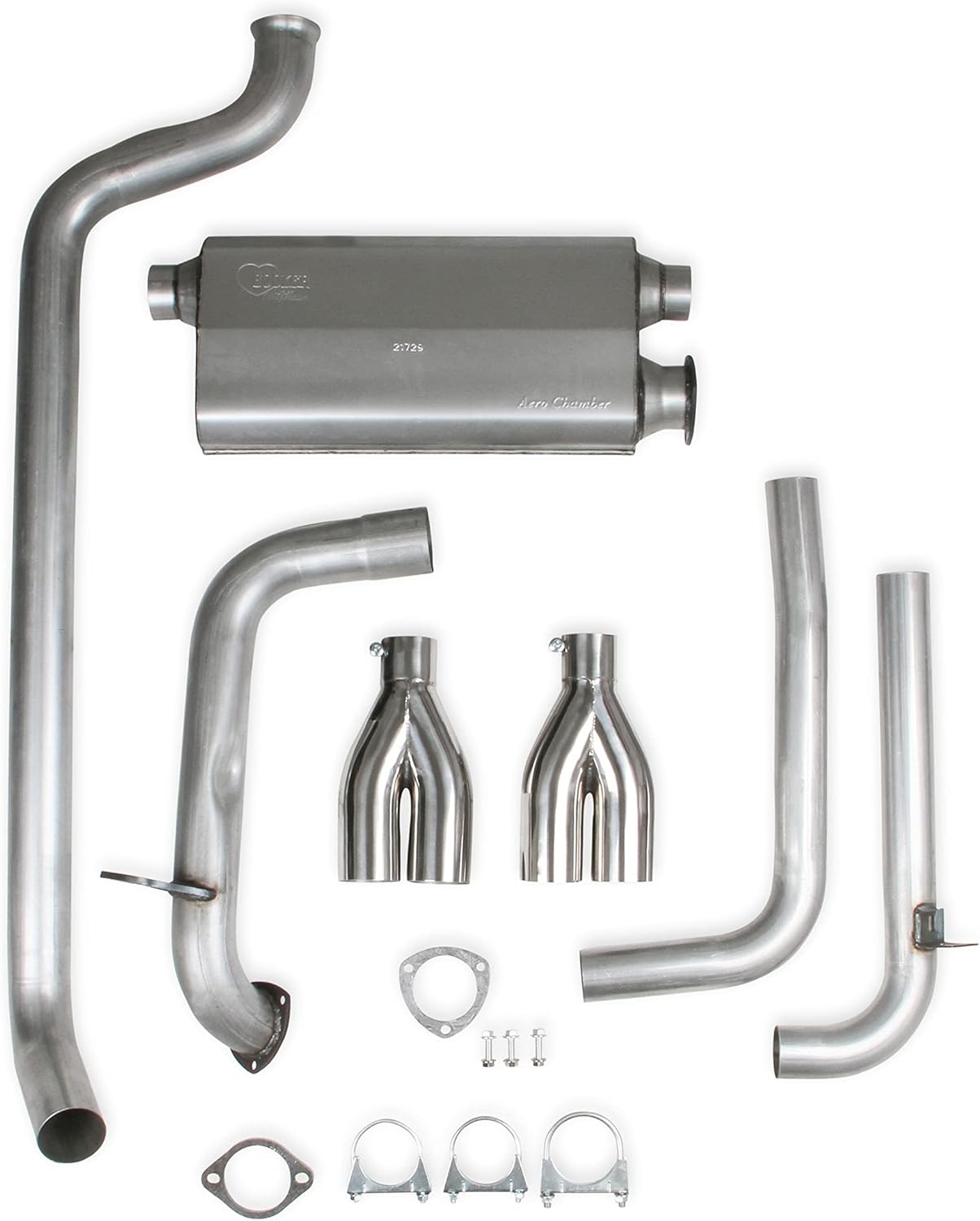 Hooker 16827HKR Super Competition Cat-Back System