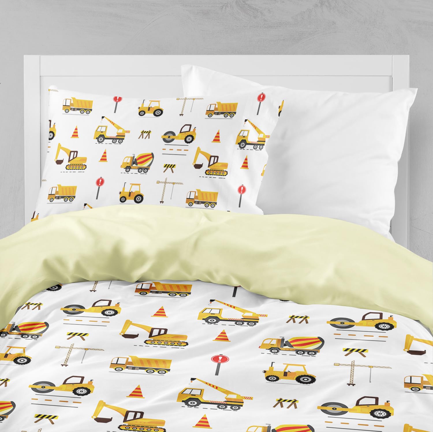 Copripiumino Singolo Bambini Microfibra - Set 135x200cm + 2 Federe 50x75cm - Foto 5