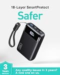INIU Power Bank, Smallest 20000mAh Portable Charger Fast Charging 22.5W, Battery Pack with USB C Cable&LED Display, Phone Powerbank for Travel Essentials, for iPhone 17 16 15 Pro max Samsung iPad etc