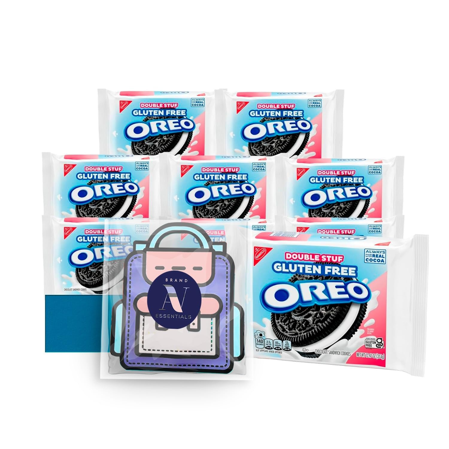 Oreo Less Stuff Snapklik.com : Oreo Gluten-Free 8- Pack Of Double Stuff Chocolate ...