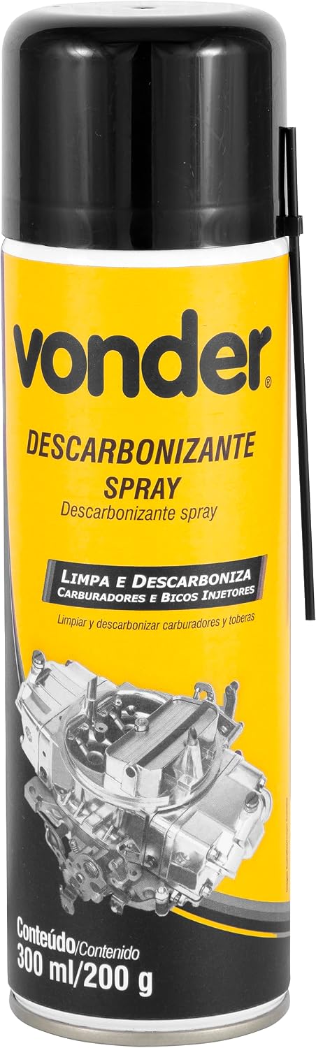 Vonder, Descarbonizante Em Spray Para Motor 300 Ml/200 G.
