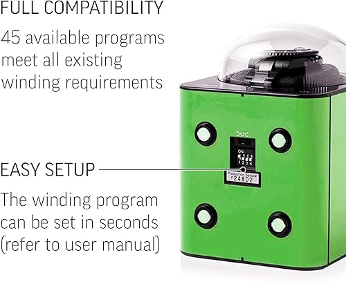 Miniatura 4 de Rebobinador de reloj para relojes automáticos en posición vertical (con adaptador de CA)