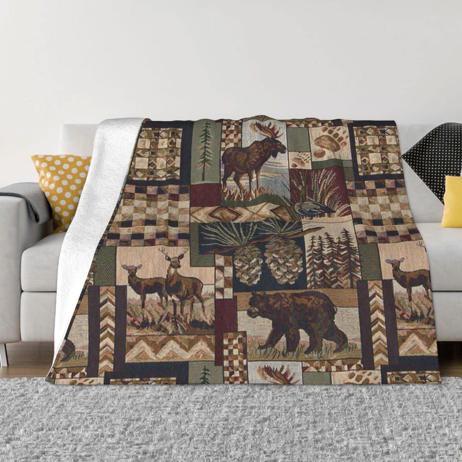 Couverture polaire épaisse et chaude pour des soirées cocooning au salon