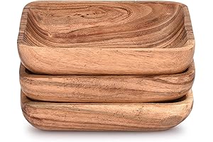 Acacia Wood Dish | Snack| Serve| Show | Your All In One Wood Dish