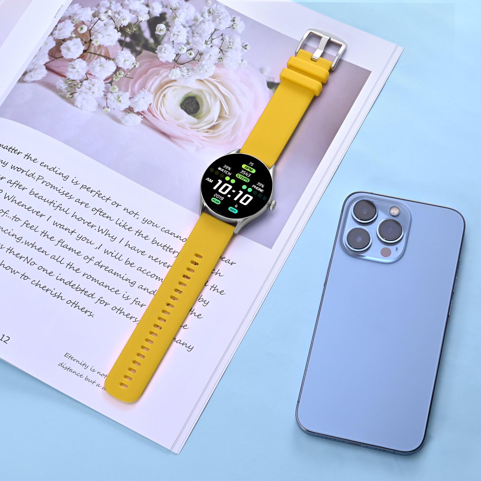 Anbeer Cinturini per Orologi in Silicone per Uomo Donna, Cinturini di Ricambio in Gomma a Sgancio Rapido, Larghezza 16mm 18mm 20mm 22mm 24mm 19mm 21mm