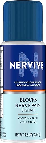 Miniatura 6 de Nervive Rollo para aliviar el dolor, lidocaína rollon, alivio del dolor Nervive para aliviar el dolor, lidocaína tópica, dolor de pies, dolor de