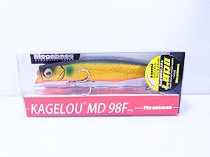 Amazon.co.jp: メガバス(Megabass) ルアー KAGELOU(カゲロウ) MD 98F (SP-C) MAT KIN