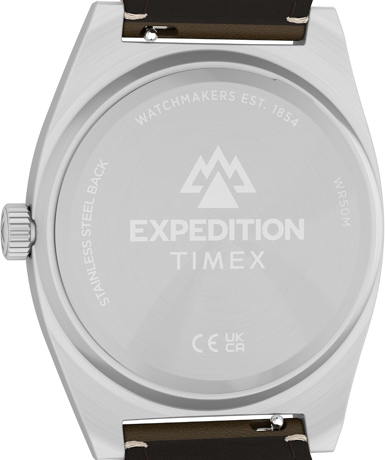 Timex Men's Expedition Capstone 39mm Watch - Brown Two- Piece Blue Dial Silver-Tone Case