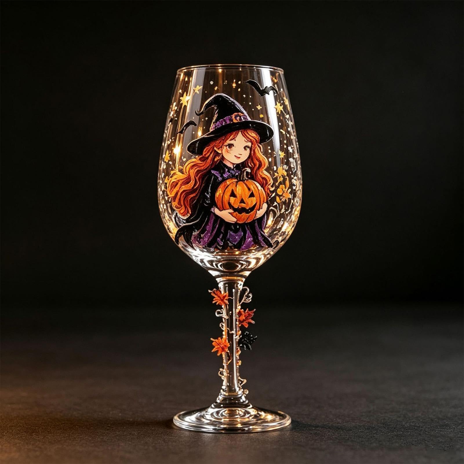 Halloween Weingläser mit Halloween Party-Getränkegläser mit langem