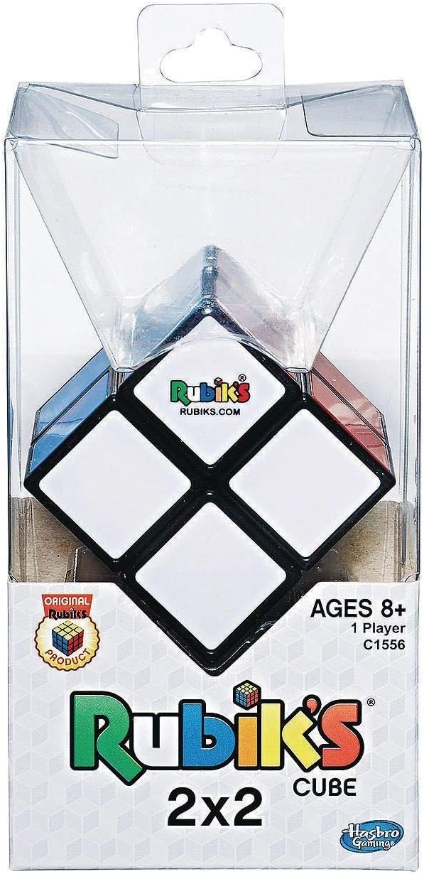 Hasbro Gaming Rubik's Cube 2 x 2 Mini Puzzle, Original Rubik's Product, Toy for for Kids Ages 8 and Up